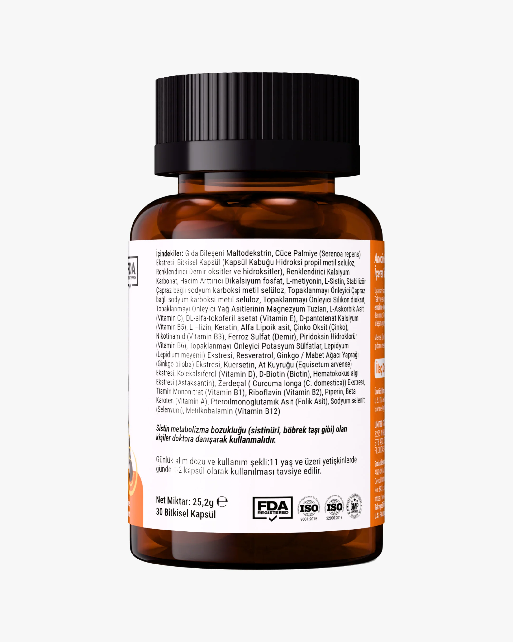 Hair Multivitamin Mineral & Herbal Complex - Image 2