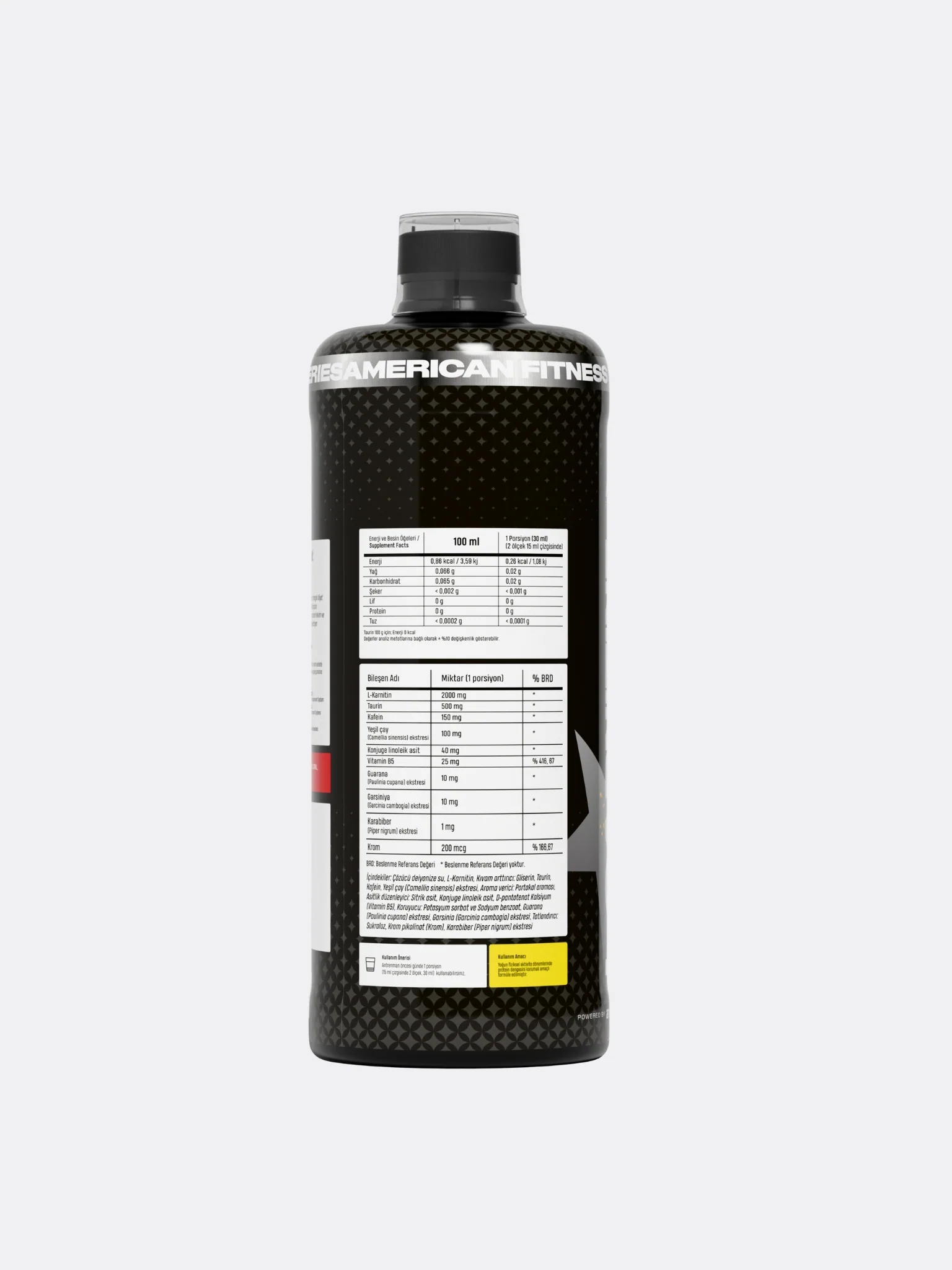 L-CARNITINE 1 Porsiyon 2000 MG / 33 Servis / Portakal Aromalı - Image 3